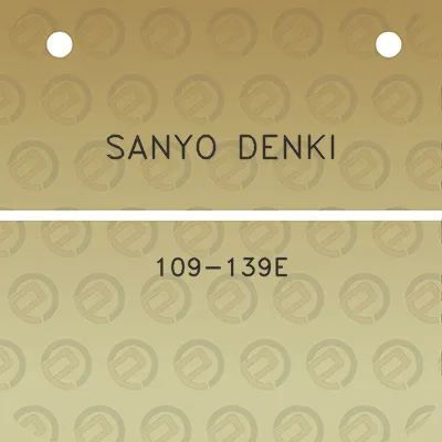 sanyo-denki-109-139e