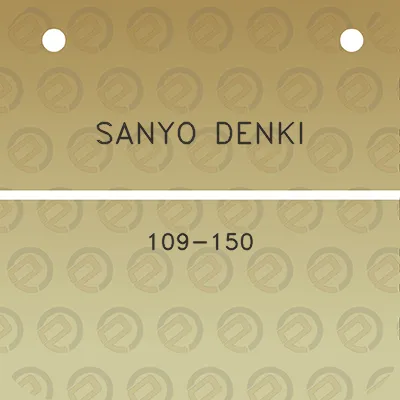 sanyo-denki-109-150