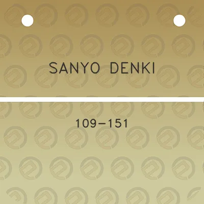 sanyo-denki-109-151