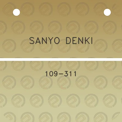 sanyo-denki-109-311