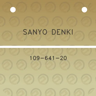 sanyo-denki-109-641-20