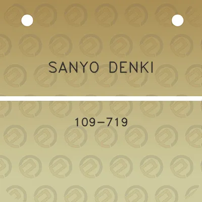 sanyo-denki-109-719