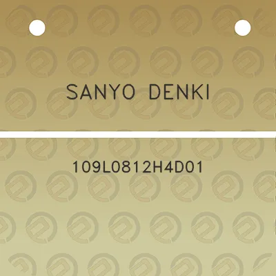 sanyo-denki-109l0812h4d01