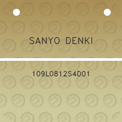 sanyo-denki-109l0812s4d01