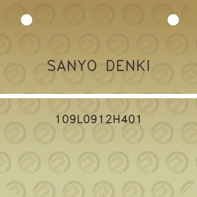 sanyo-denki-109l0912h401