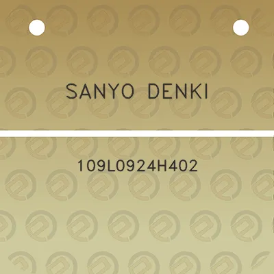 sanyo-denki-109l0924h402