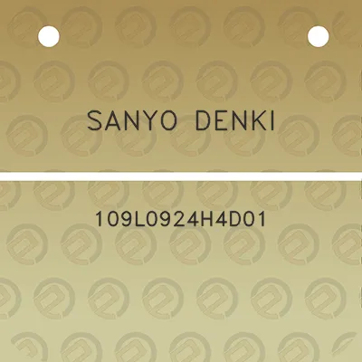 sanyo-denki-109l0924h4d01