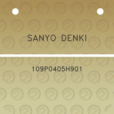 sanyo-denki-109p0405h901