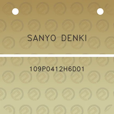 sanyo-denki-109p0412h6d01