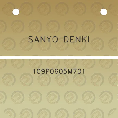 sanyo-denki-109p0605m701