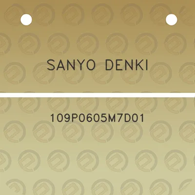 sanyo-denki-109p0605m7d01