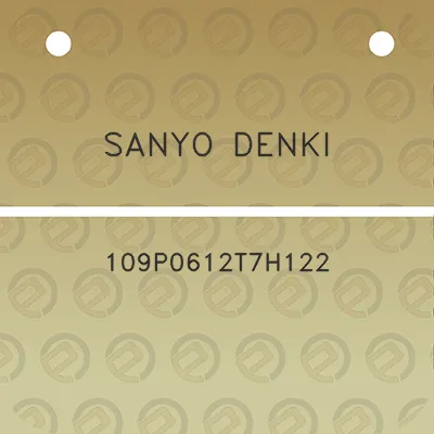 sanyo-denki-109p0612t7h122