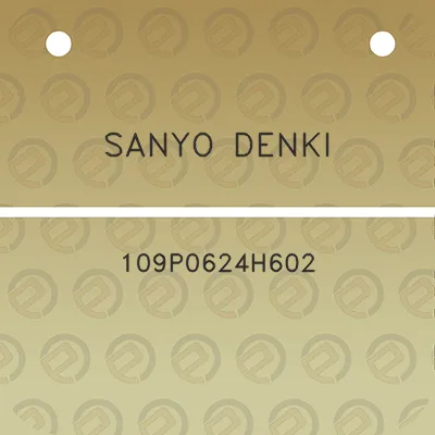 sanyo-denki-109p0624h602