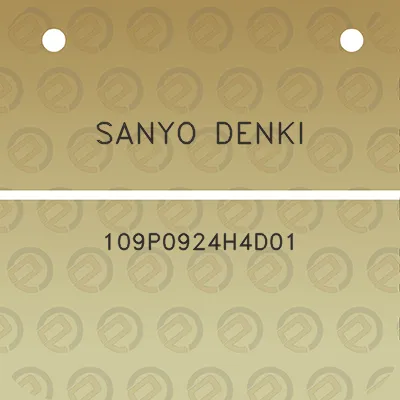 sanyo-denki-109p0924h4d01