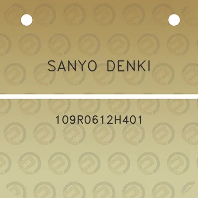 sanyo-denki-109r0612h401