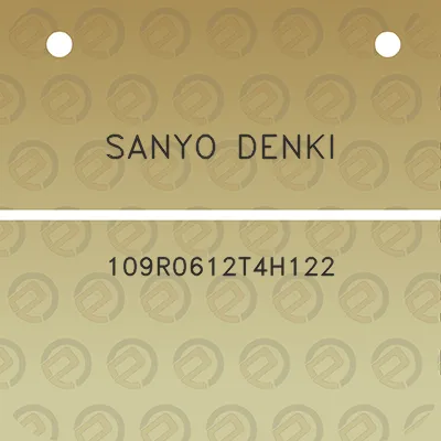 sanyo-denki-109r0612t4h122