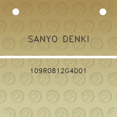 sanyo-denki-109r0812g4d01