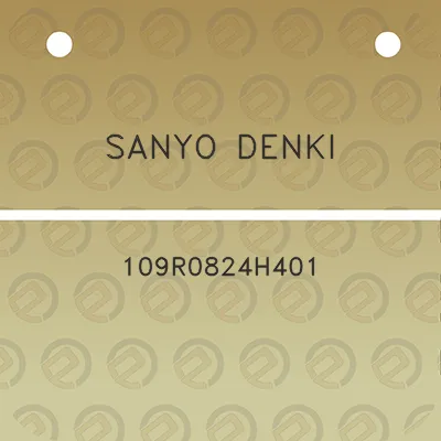 sanyo-denki-109r0824h401