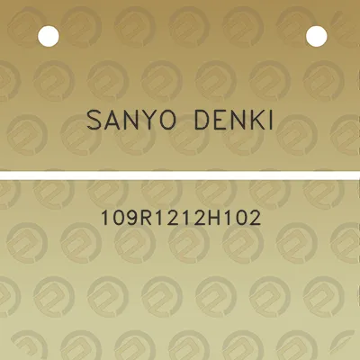 sanyo-denki-109r1212h102