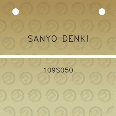 sanyo-denki-109s050