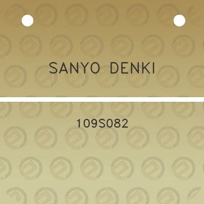 sanyo-denki-109s082