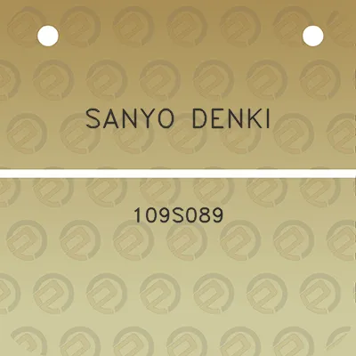 sanyo-denki-109s089