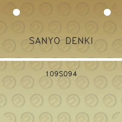 sanyo-denki-109s094