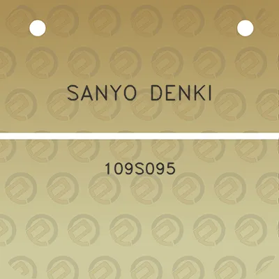 sanyo-denki-109s095