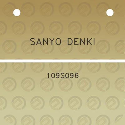 sanyo-denki-109s096