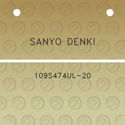 sanyo-denki-109s474ul-20