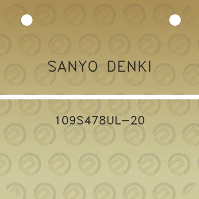 sanyo-denki-109s478ul-20