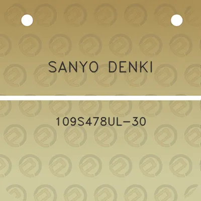 sanyo-denki-109s478ul-30