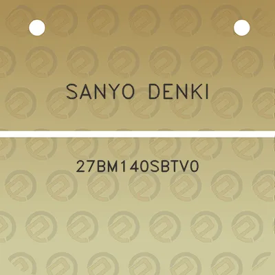 sanyo-denki-27bm140sbtv0