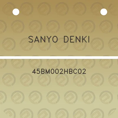 sanyo-denki-45bm002hbc02