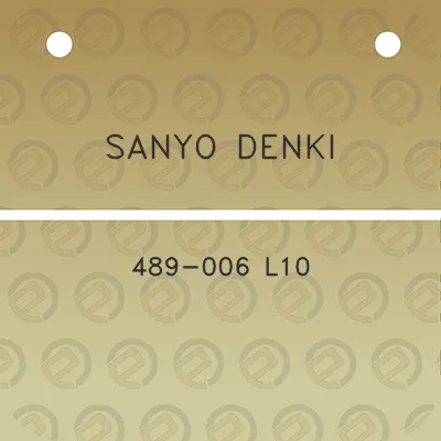 sanyo-denki-489-006-l10