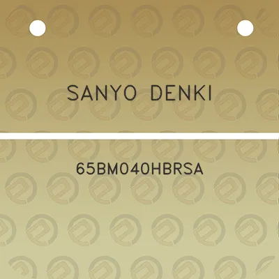 sanyo-denki-65bm040hbrsa