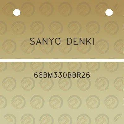 sanyo-denki-68bm330bbr26