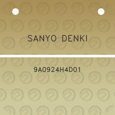 sanyo-denki-9a0924h4d01