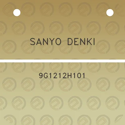 sanyo-denki-9g1212h101