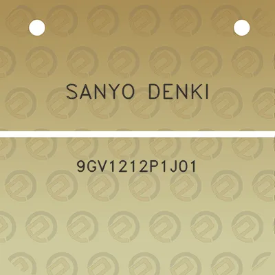 sanyo-denki-9gv1212p1j01