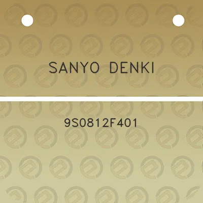 sanyo-denki-9s0812f401