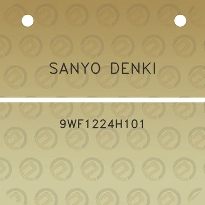 sanyo-denki-9wf1224h101