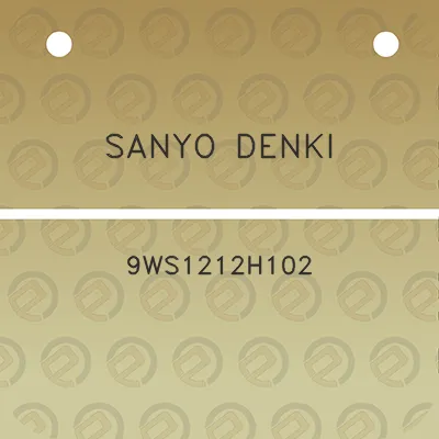 sanyo-denki-9ws1212h102