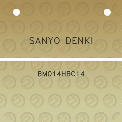 sanyo-denki-bm014hbc14