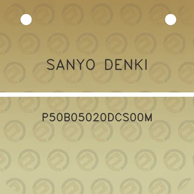 sanyo-denki-p50b05020dcs00m