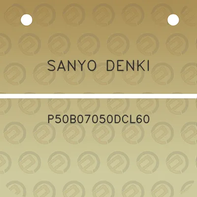 sanyo-denki-p50b07050dcl60