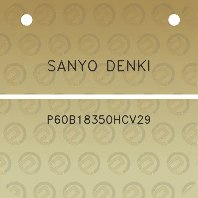 sanyo-denki-p60b18350hcv29