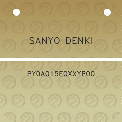 sanyo-denki-py0a015e0xxyp00