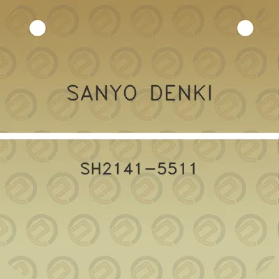 sanyo-denki-sh2141-5511