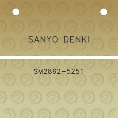 sanyo-denki-sm2862-5251